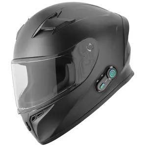 GDM Full Face Motorcycle Helmet with Bluetooth