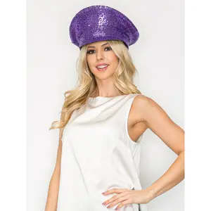 Willow Festival Fashion Sequins Captain Hat
