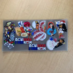 Panama Pride Uv Dtf transfer