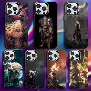 The First Berserker Khazan Phone Case For iPhone17, 16,15,14,13,12,11,Pro,Max,Plus,Mini,XS,SE Anti Fall Black Matte Hard Bumper