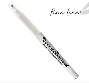 BLACK FINE TIP EDIBLE MARKER
