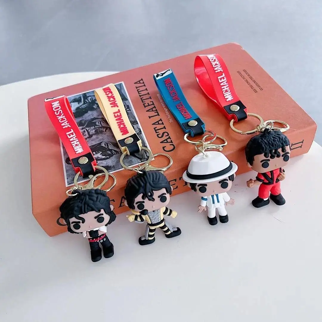 Pop Singer Inspired Cute Colorful Key-Shaped Character Charm Bag Keychain for Women, Viral Backpack Accessory for Music Lovers, Keychains For Women, Cute Keychains campingessentials