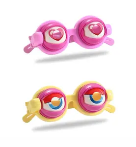 Funny Blinking Glasses with Heart Design, Plastic Frame and Lenses,Party Event Props, Perfect for Selfies and PranksPerfect for Selfies Entertainment & Fun Gifts for Friends