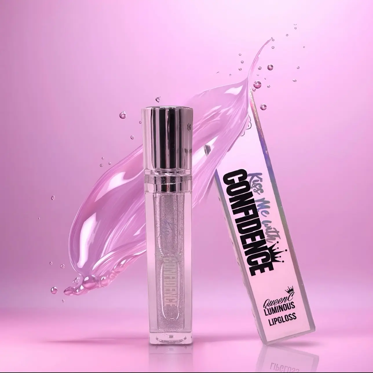 Princess Drip Lipgloss Lip Care Lipstick Glossy Cosmetic Shimmer Makeup