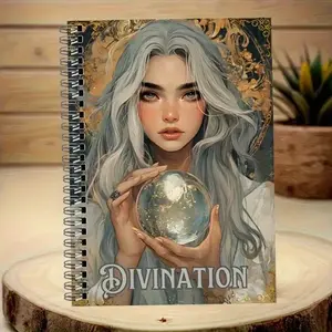 Divination A5 Spiral Planner Notebook for Creative Organization, Stylish and Functional Design for Everyday Planning, Spiral Bound Planner