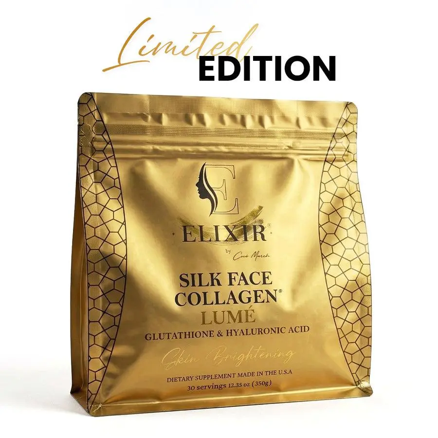 Coco March - SILK FACE COLLAGEN® LUMÉ – 20g Protein per Serving – 12.35 oz (350g)