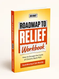 Roadmap to Relief Workbook for Chronic Back Pain | Guided Pain Journal & Tracking Guide