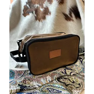 Hooey Tan Dopp Kit Toiletry Bag DK006