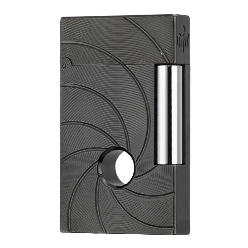 DPT DUAL FLAME 007 Black James Bond amazing Lighter (NO FUEL) luxury Birthday Gift bf