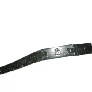 Vintage Sterling Silver Harley Davidson Women's Bracelet with Slide Lock Clasp