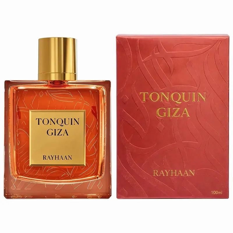Rayhaan Tonquin Giza Unisex Eau de Parfum Spray 3.4 Ounce Long Lasting Scent for Men & Women