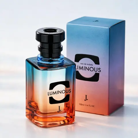 J.Fragrance Luminous Eau de Toilette for Men, 3.4 Fl. Oz, Fresh Aromatic Citrus Marine Fragrance