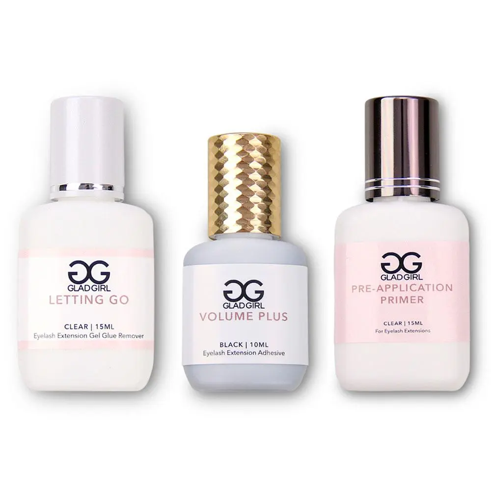 Volume Plus Eyelash Extension Glue + Remover/Primer Combo