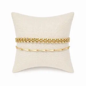 Golden Tide Bracelet Stack - Fits 7 to 8 inches - Gold Plated