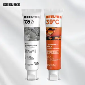 CEELIKE 2-Piece Oral Care Toothpaste Set – Lysozyme Toothpaste to Remove Yellow Stains, Hydroxyapatite to Repair Teeth, and Maintain Fresh Breath