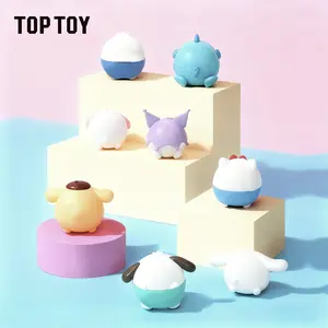 【TOPTOY】SR Family Roundly Series Bag, Cute Figures, Desktop Ornament, Collectible Toys, Birthday & Holiday Gift