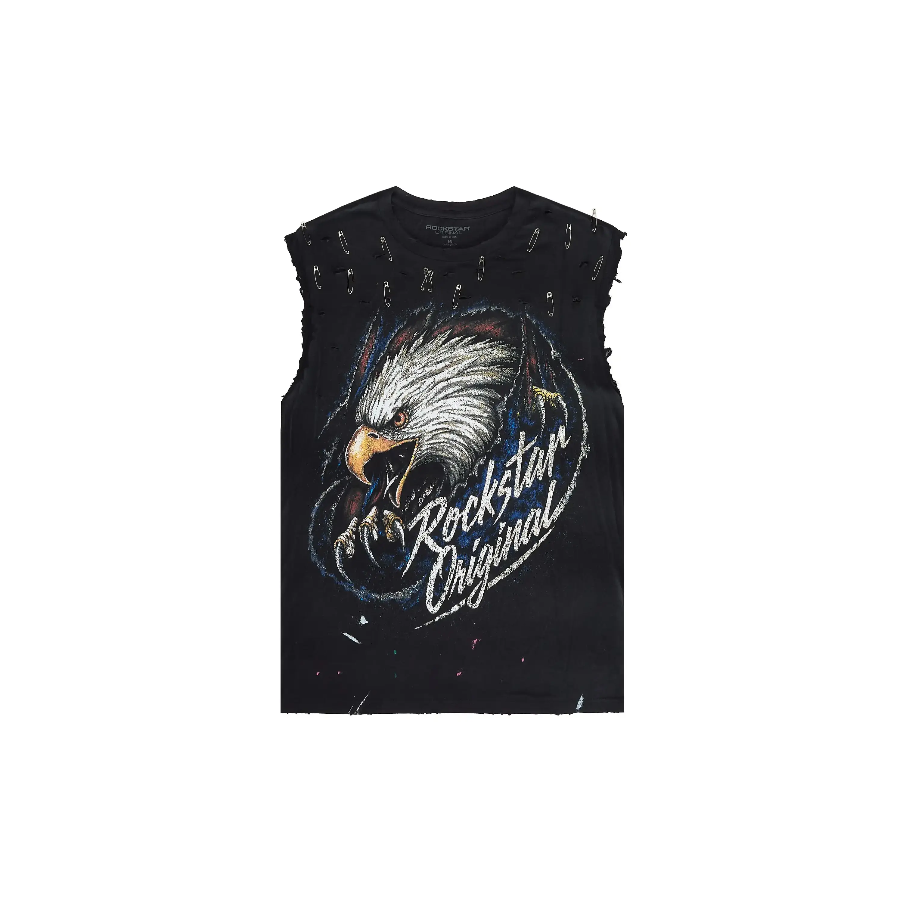 Kartala Black Cut Sleeve T-Shirt