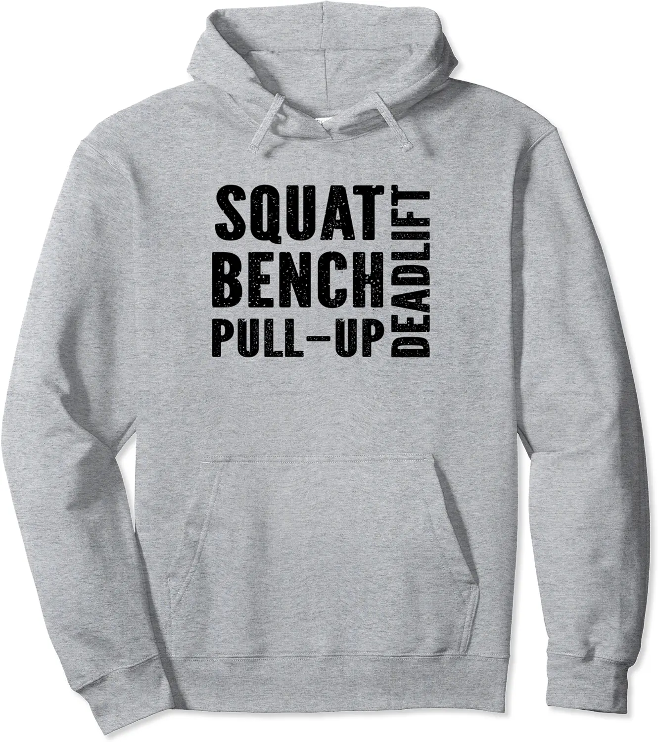 Bodybuilding Squat Bench Deadlift Pull-up - Powerlifter Pullover Hoodie - Latellestcha Shop 66B0C7S87D9Y