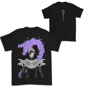 Sōsuke Aizen T-shirt, Retro Limited "BLEACH" Anime Double Vintage Tee Unisex Anime Manga T-shirt, Anime Lover
