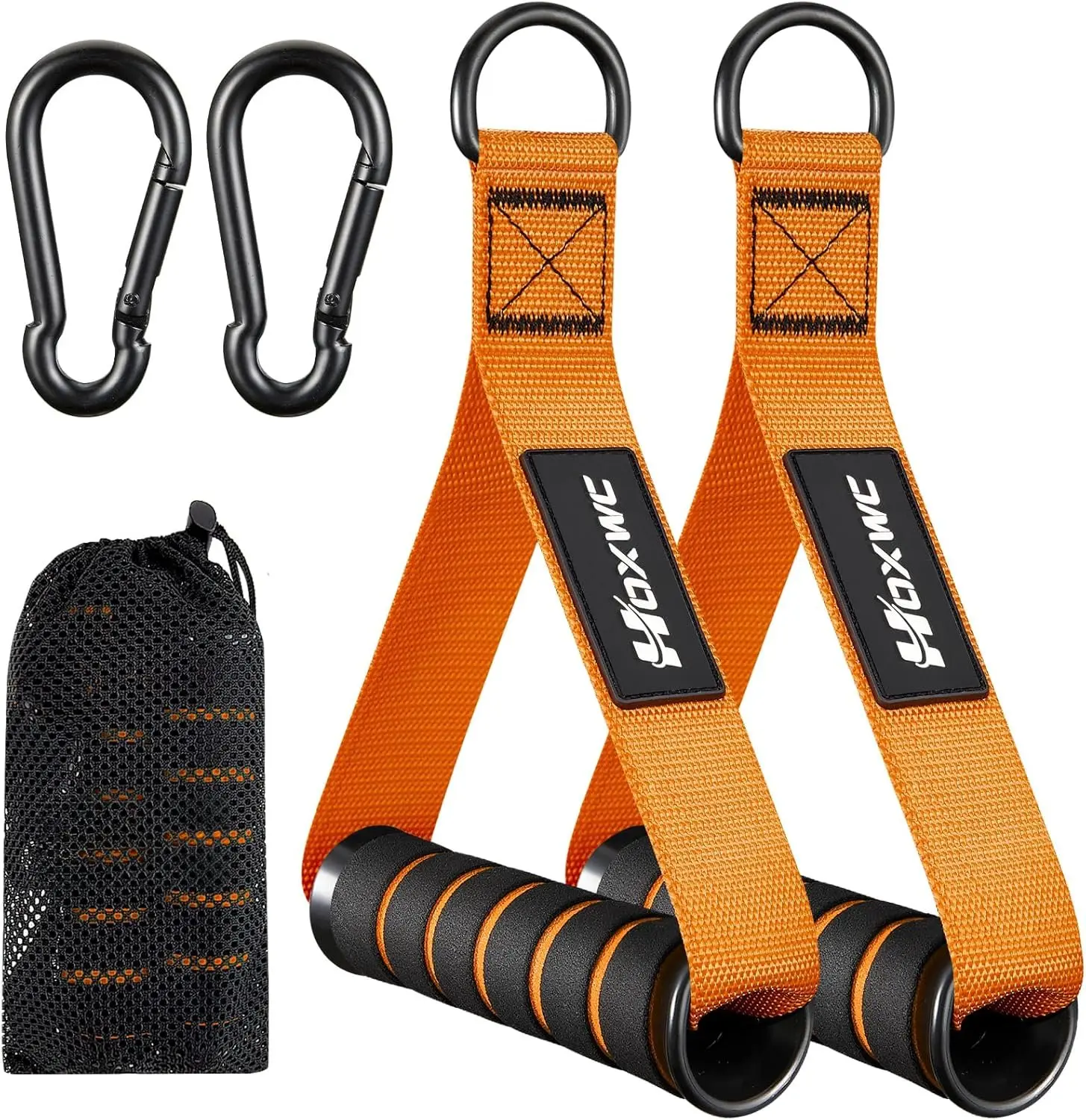 Handles Gym Equipment, Heavy Duty Resistance Band Handles, Replacement Exercise Handles for  Machine, Pulley System, Strength Trainer, Pull Down Workout, Home Gym  Attachments