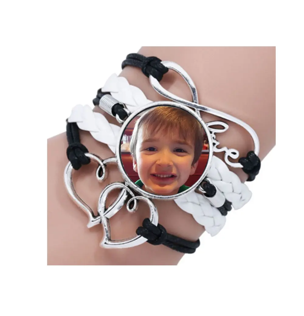 Custom Photo Bracelet - Unique Design with Personal Touch and Stylish Strands