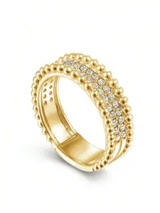 1 PC Luxury Cubic Zirconia Ring For Women For Wedding Engagement Party Jewelry Valentine's Day Gift