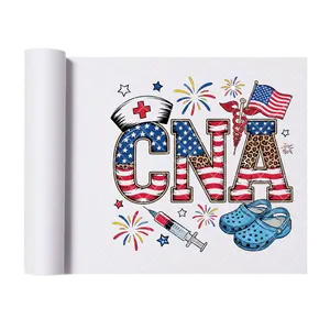 CNA Nurse Independence Day - Direct Print Film Transfer for Trendy T-Shirts, Cotton, Polyester & Blends - High-Quality Print