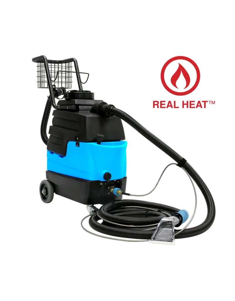 Mytee Lite™ 8070 Heated Carpet Extractor - 4 Gallon Capacity, 100 CFM Motor, 1000W Heater, Compact Design, Ideal for Upholstery & Detailing