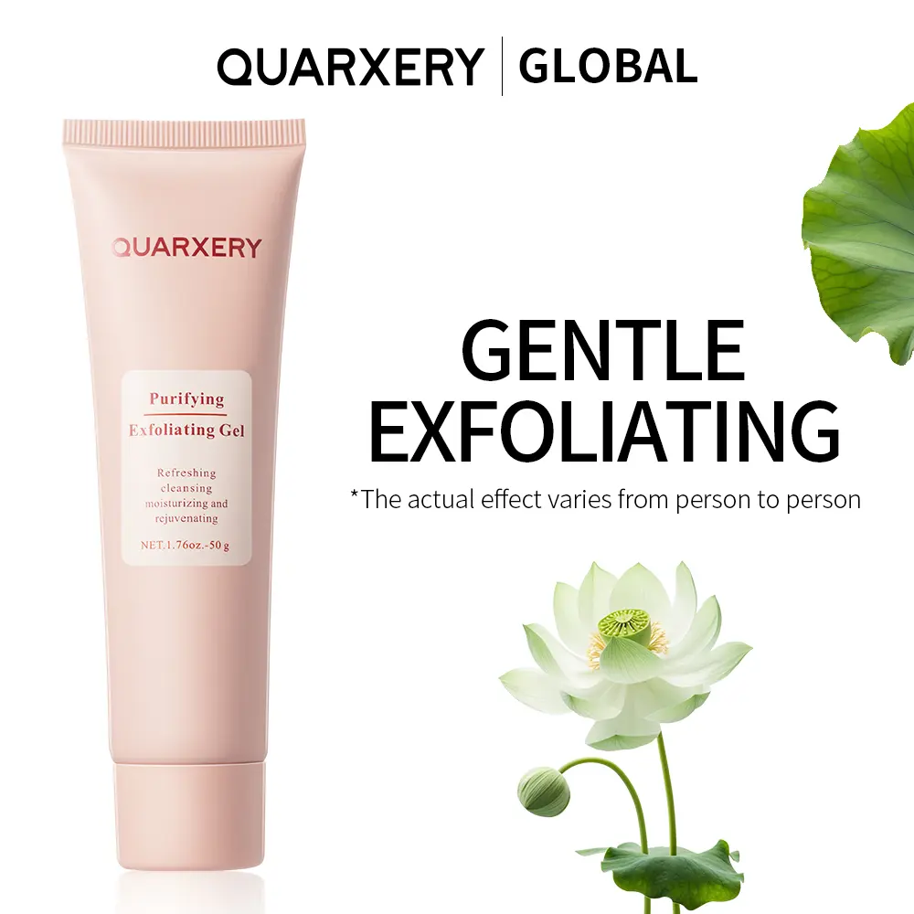 【KK】QUARXERY Purifying Enzymes Gentle Exfoliating Face Scrub Gel - 50g Skincare Cleansing Product for Skin Repair, Face Scrubs & Peels, Mild Exfoliate, Black Friday Deal