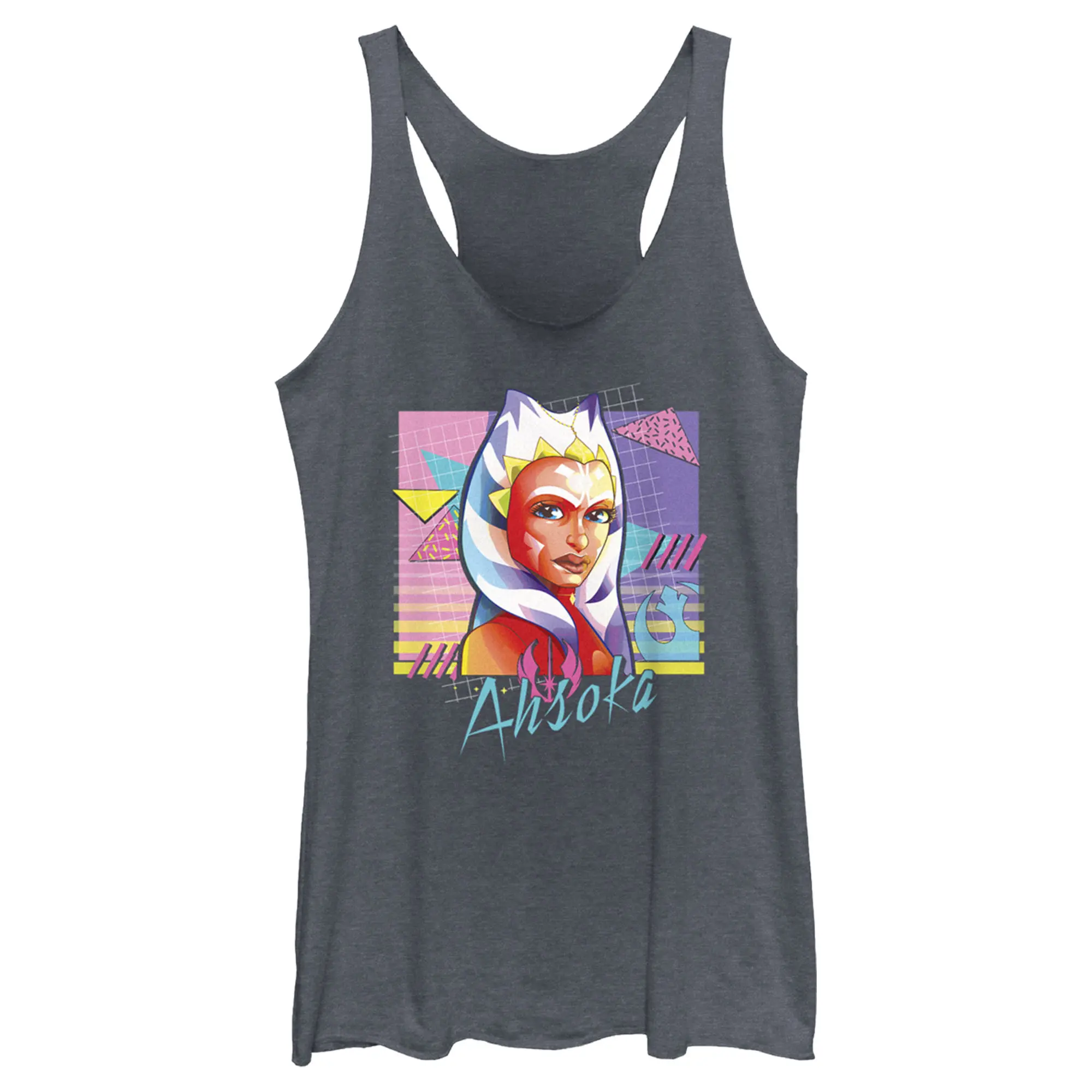 Women's Star Wars Rebel Ahsoka Racerback Tank Top