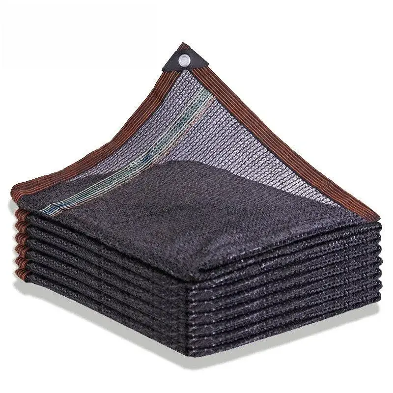 Sun Shade Cloth 10x13ft, 90% UV Protection Heavy Duty Mesh Shade Sail, Reinforced Grommets Sun Block Screen for Inflatable Pool, Patio, Pergola, Deck, Garden & Greenhouse Outdoor Canopy