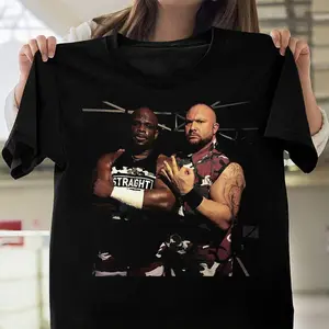 Dudley Boyz Black T-Shirt – Legendary WWE Tag Team Wrestling Graphic Tee, Unisex Fanwear