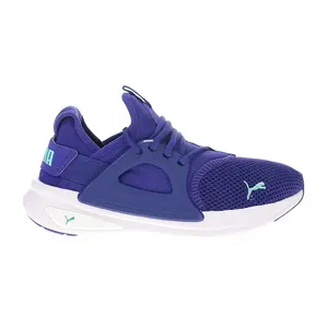 PUMA Womens Softride Enzo Evo Wide Running Sneakers Shoes - Blue