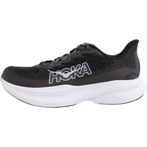 Hoka Womens Mach 6 Running Shoes - Black/White 1147810-BWHT