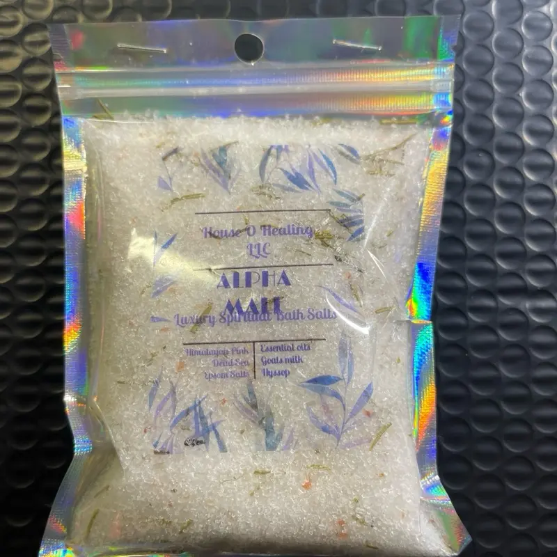 ALPHA MALE Luxury Spiritual Bath Salts (Single Use)