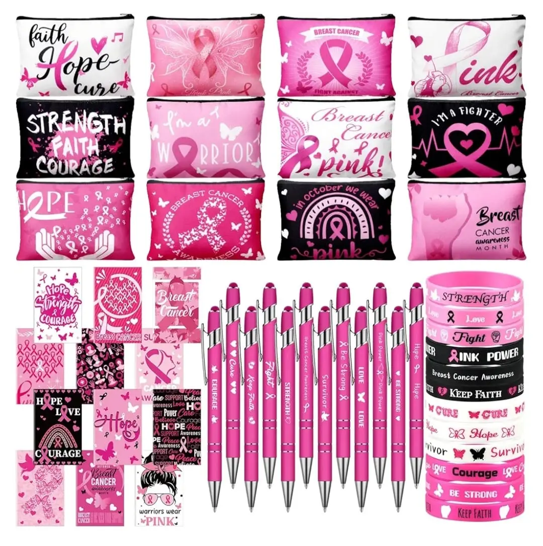 Breast Cancer Awarness Accessory pouch Breast Cancer Awarness Accessory pouch