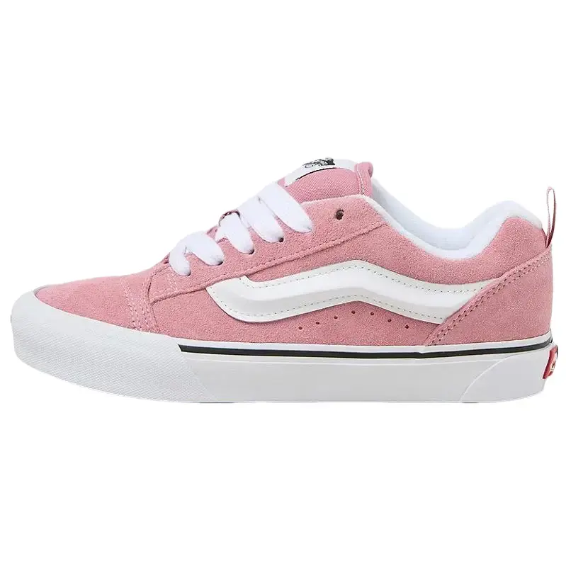 Men's Vans Knu-Skool Sports Sneaker - Foxglove Pink, Men's Athletic Sports Footwear for Outdoor Activities
