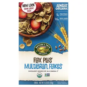 Nature's Path Organic, Flax Plus Multibran Flakes Cereal, 13.25 oz (375 g)