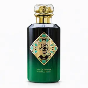 ABYAT IJAAZ EAU DE PARFUM 3.4 FLOZ Men's Fresh Scent with Apple Lemon & Vanilla Notes 100ml Aromatic Citrusy Fragrance