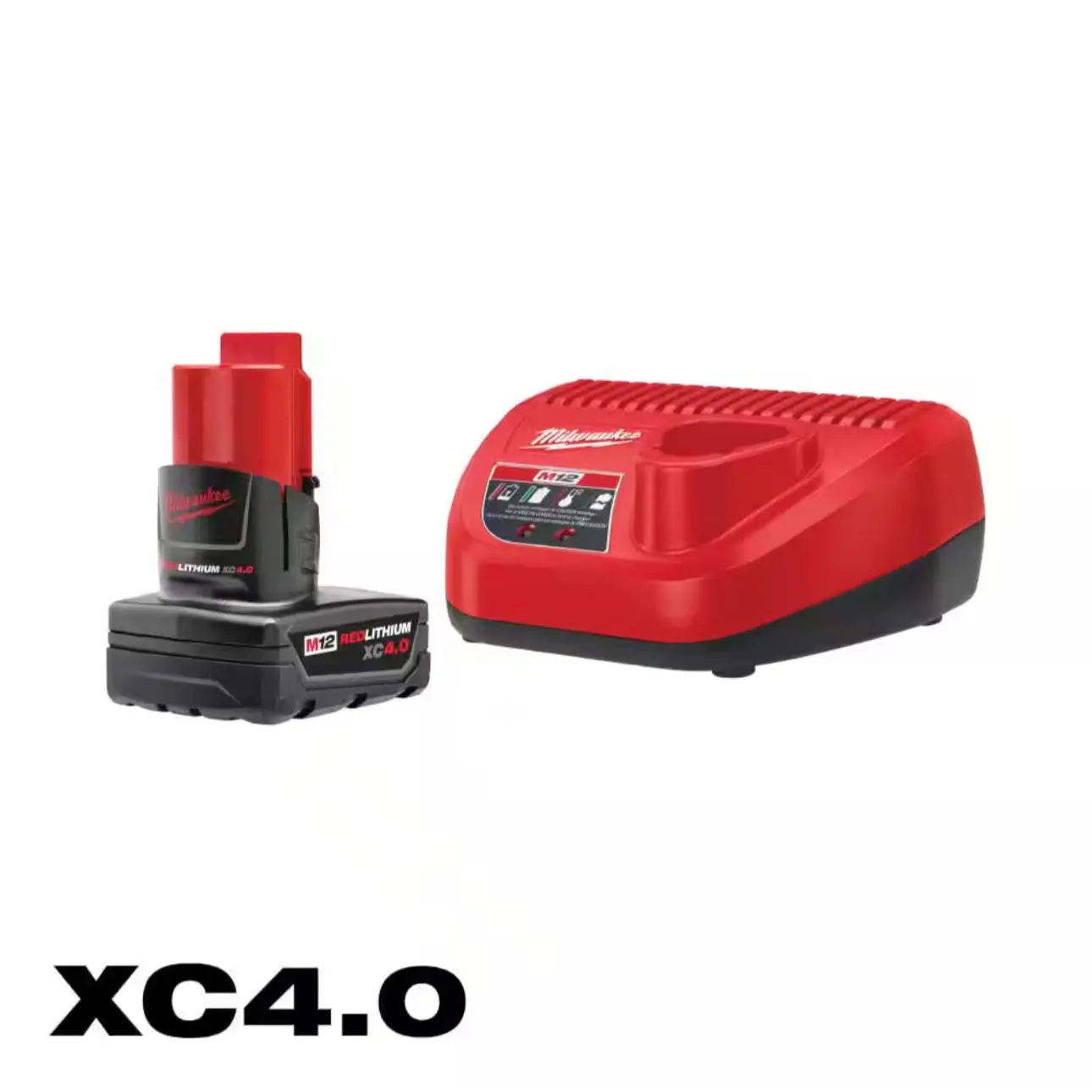 Milwaukee M12™ XC 4.0 Ah Battery and Charger Starter Kit