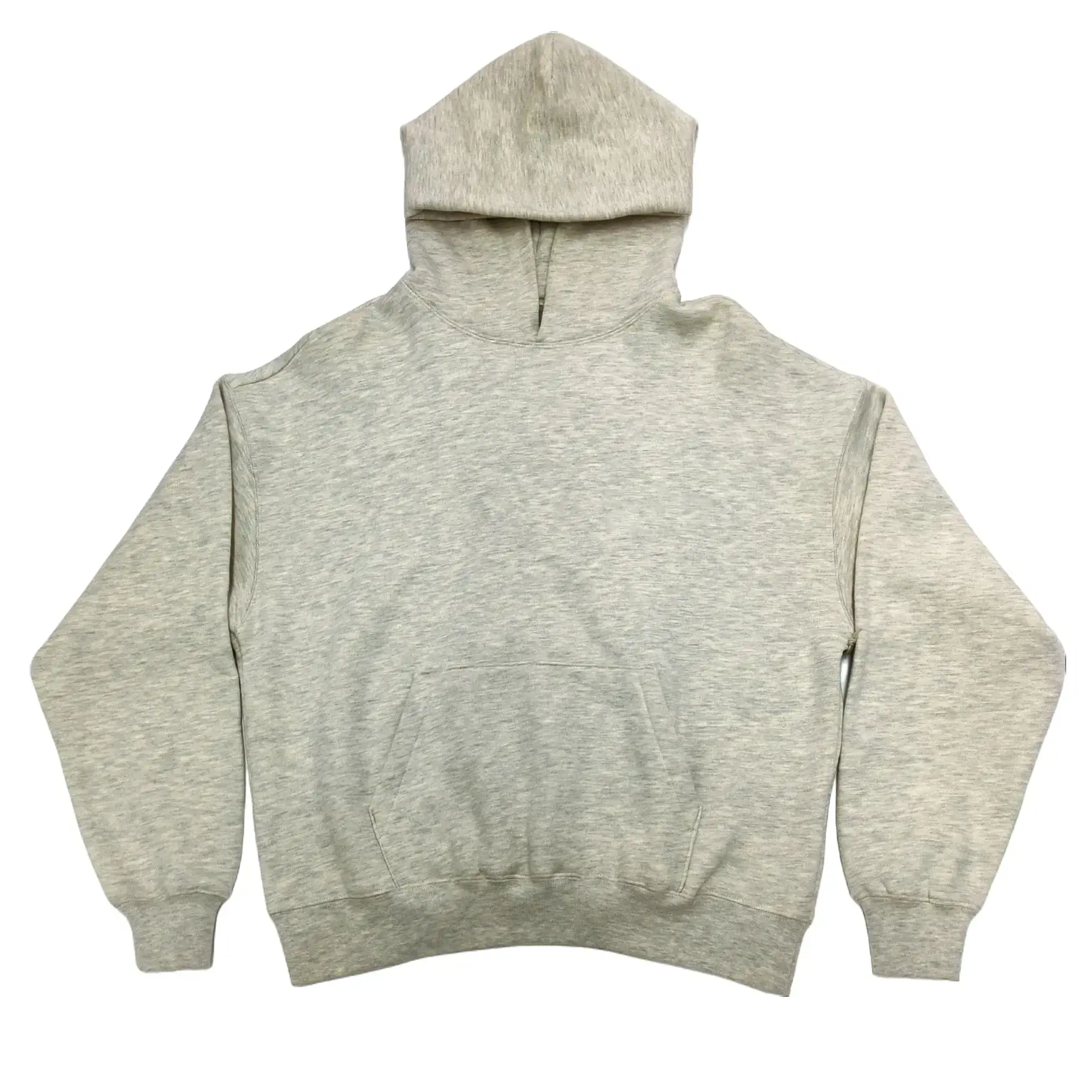 Oversized Hoodie Unisex Loose Fit Pullover Sweatshirt |2022 Light Oat Grey | Soft Casual Streetwear Hooded Top for Men Women, All Seasons