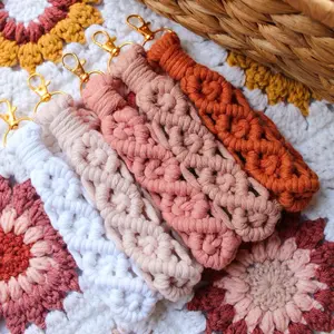 Boho Wristlet | Macrame Wristlet | Diamond Wristlet | Keychain | Macrame Accessories | Wristlet | Gifts for Her | Christmas Gift Ideas