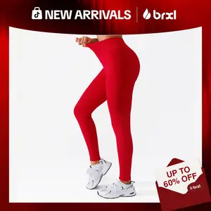 BRXL BrxlGrit High-Waisted Yoga Pants Women's - Breathable Sports Pants Seamless Tummy Control and Butt Lifting Autumn Must-Have Sports Leggings #Parati #GymWorkout #TikTokMadeMeBuyIt #outdoorfun #warmupforholiday#Christmas costume for women-3