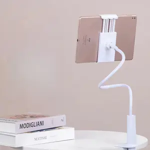 360 Degree Rotatable Bedside Phone Holder, Flexible Universal Phone Clamp, Bedside Phone Holder Mount for Bedroom, Home & Office, Adjustable Cellphone Holder