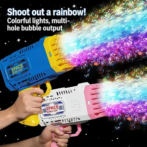 Handheld Bubble Blowing Machine Electric Bubble Gun, Bubble Blower, Portable Bubble Machine, Party Gift Birthday Toy Outdoor Wedding Childrens Toys Boys Girls Summer Play