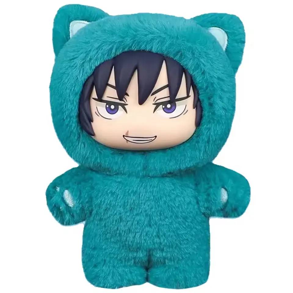 New Jujutsu Kaisen Season 2 Cat Park Party Gojo Satoru Blind Box Plush Toy Bag Pendant Model Series Christmas Gift