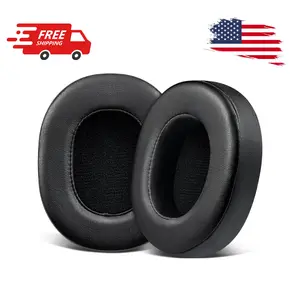 Replacement Earpads for Skullcandy Hesh 3/ANC/Evo & Crusher Wireless Black