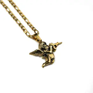 AR Cherub Pendant & Chain