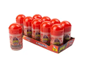 Lucas Baby Polvos Chamoy Flavored  and Spicy Sour Mexican Candy  candies  powder chili Bonbon Snack