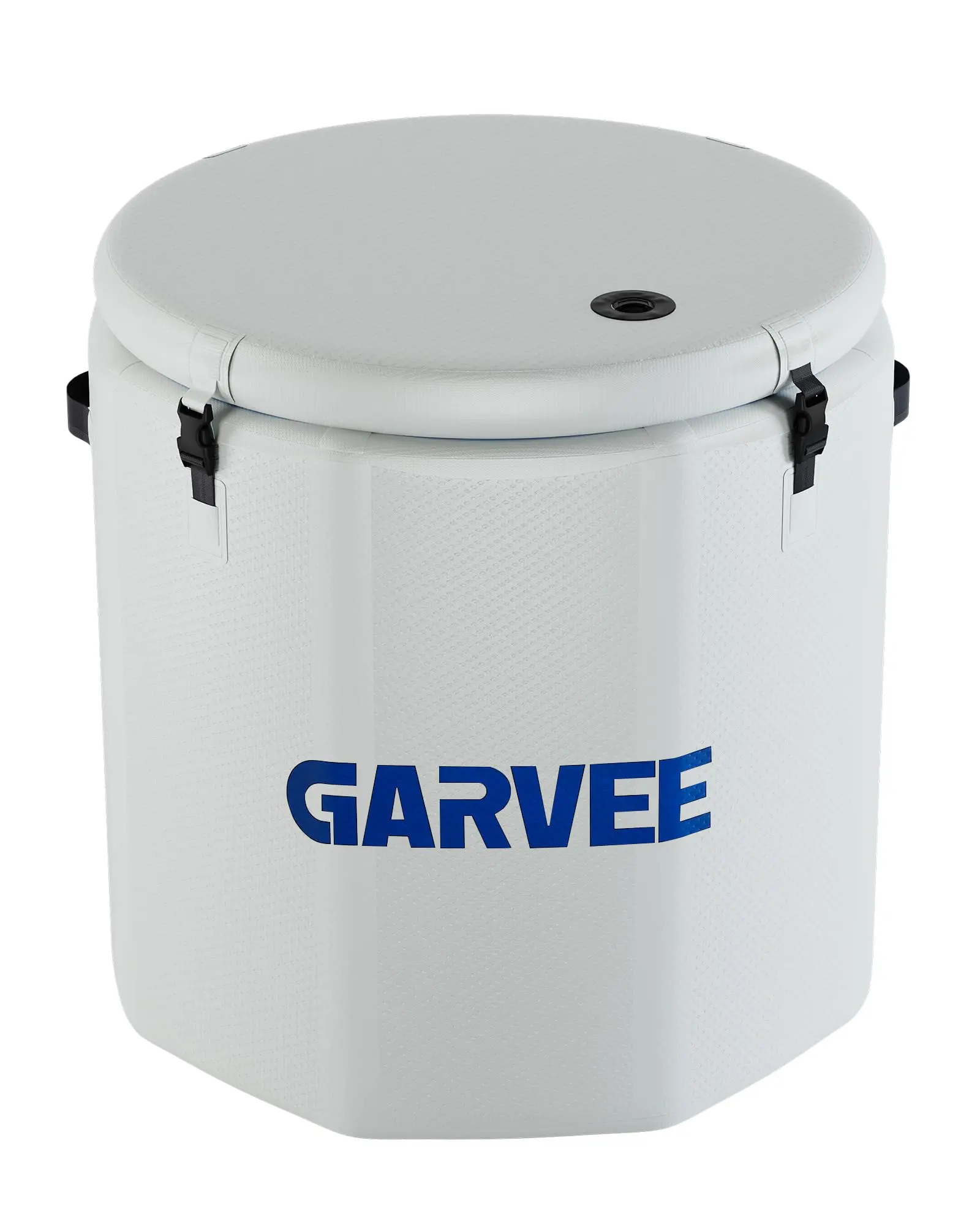 GARVEE Portable 155-Gallon Inflatable Ice Bath Tub for Athletes with Insulated Lid, Compatible with Water Chillers, Ideal for Cold Water Therapy and Recovery
